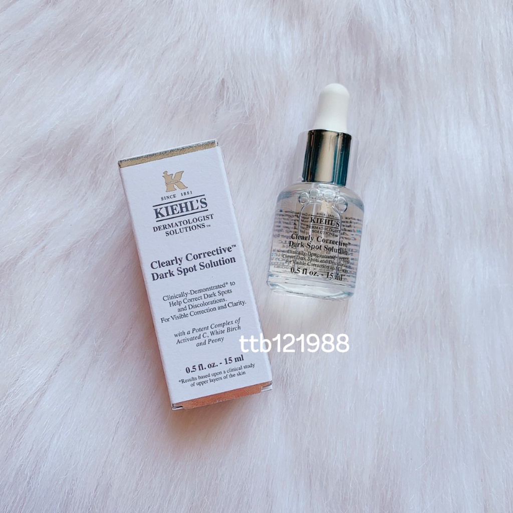 Serum Dưỡng Trắng Kiehls Corrective Dark Spot Solutiont 4ml Serum Kiehl's