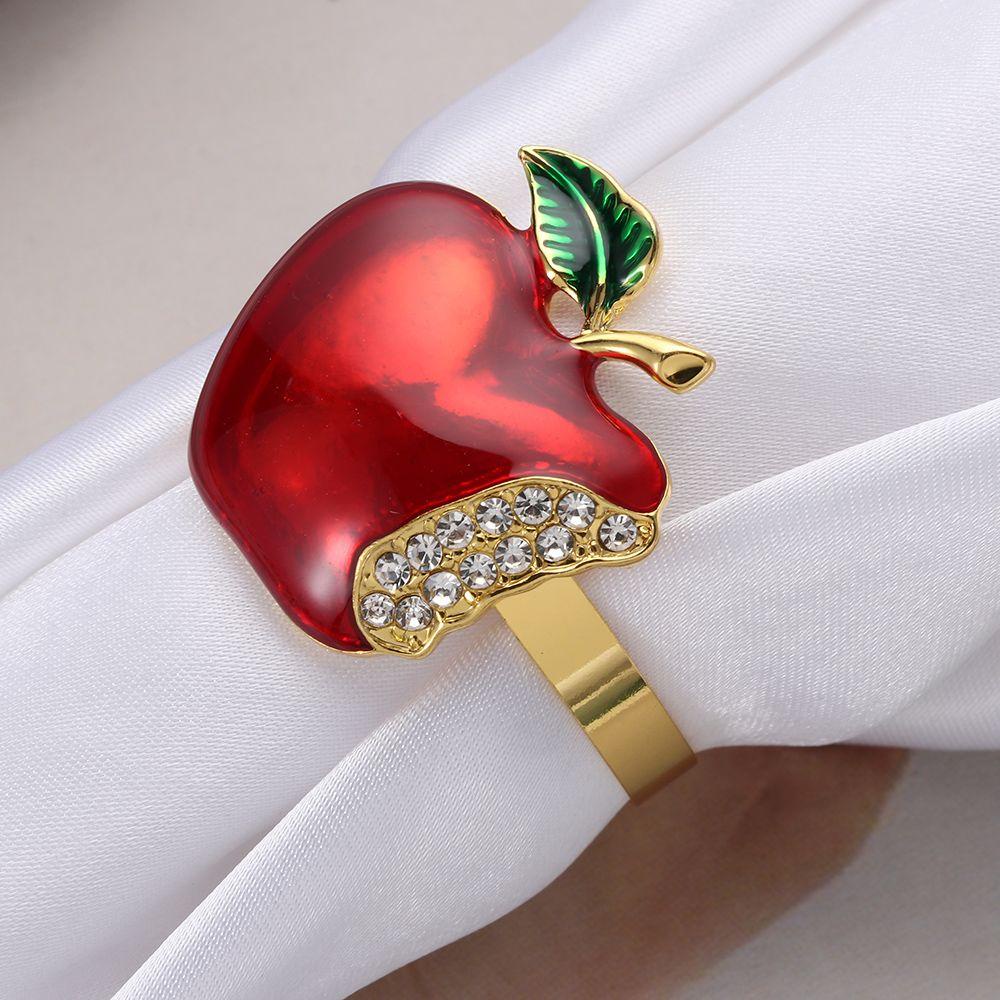 Vòng Giữ Khăn Ăn Hình Tuần Lộc / Ông Già Noel Dễ Thương