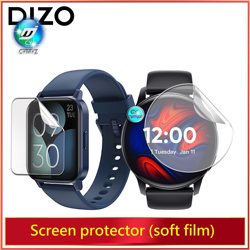 Miếng Dán Bảo Vệ Màn Hình Đồng Hồ Thể Thao DIZO Watch 2 Bằng TPU Hydrogel