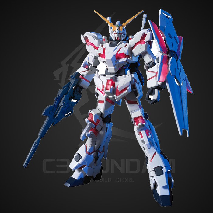 MÔ HÌNH GUNDAM BANDAI HG UC 100 1/144 RX-0 UNICORN GUNDAM (DESTROY MODE) BANDAI GUNDAM UC HGUC