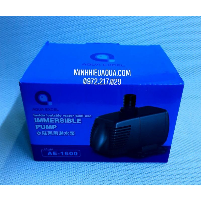 Máy bơm thay thế cho Skimmer và lò khử của hãng AquaExcel - Máy bơm Aqua Excel AE - AE-600, AE-1600, AE-2200, AE-2600