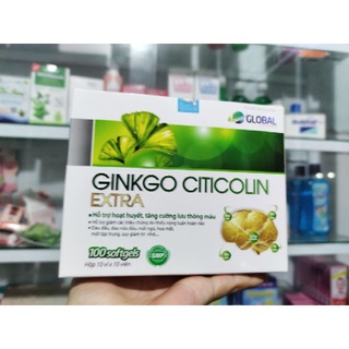 Hoạt huyết dưỡng não ginkgo citicolin extra