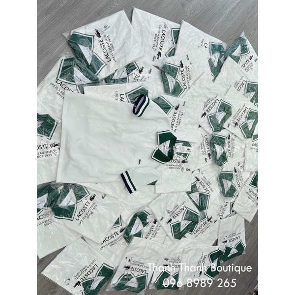 Áo polo cá sấu cổ xanh CT