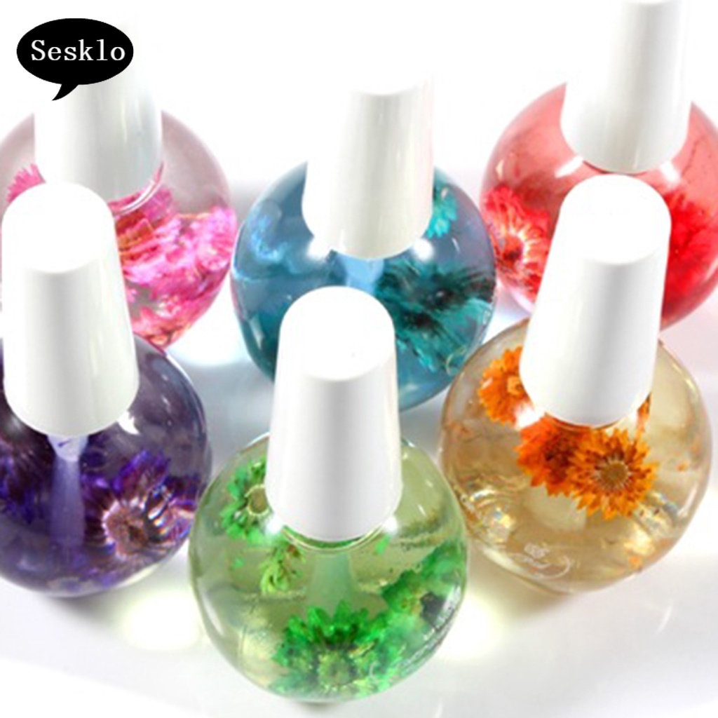 Set 6 Lọ Gel Dưỡng Móng Tay Cung Cấp Dưỡng Chất Chăm Sóc Móng Tiện Lợi