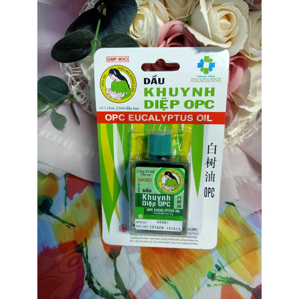 [CHÍNH HÃNG] Dầu gió Khuynh Diệp OPC (25ml)