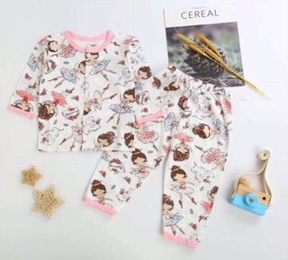 Bộ cotton quảng châu cho bé