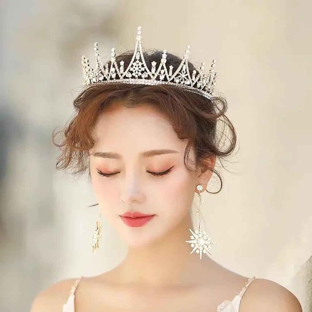 2 Cài Tóc Hình Vương Miện Công Chúa Sang Trọng