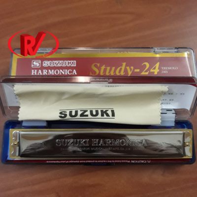 Kèn Harmonica Tremolo Suzuki Study 24