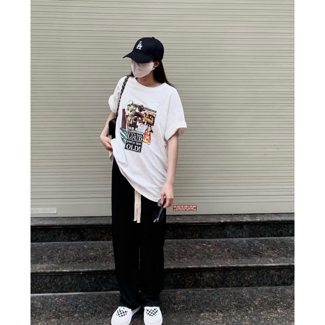 Quần ống xuông nữ chất len tăm mát - hàng có sẵn