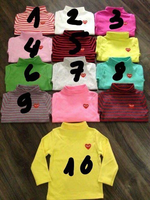 Áo cotton len cho bé 8-25kg