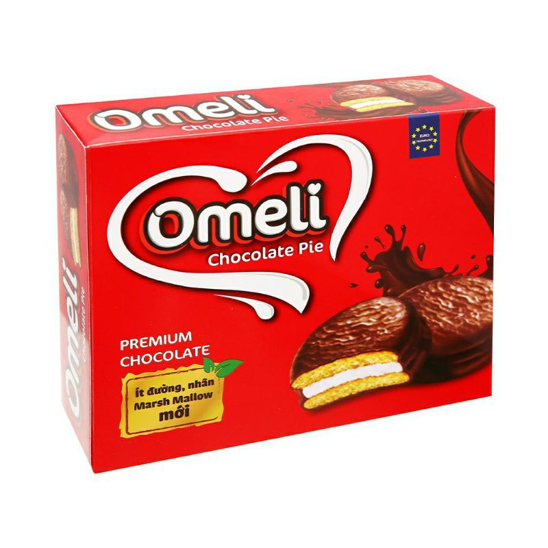 Bánh Omeli chocolate pie 300g