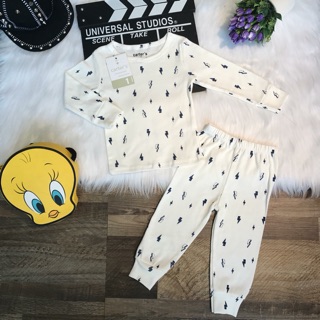 (Combo 6 bộ 370k/ ko chọn) Bộ carter's thu đông cho bé