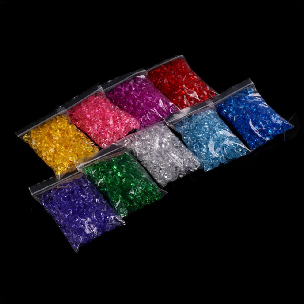 150 Viên Đá Acrylic Trong Suốt Trang Trí Lọ Hoa