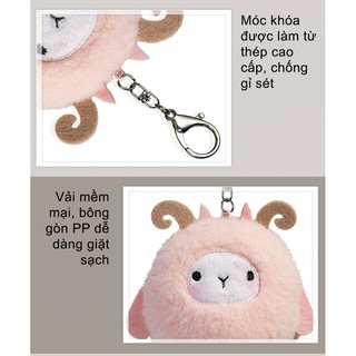 Móc Khóa Cừu May Mắn