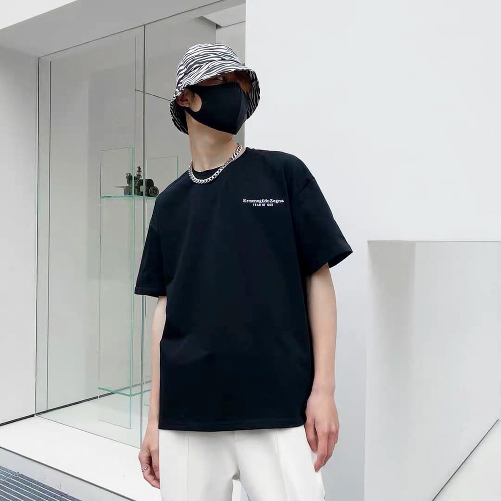 Áo thun cotton Essentials Zegna Tee , áo T Shirt tay lỡ nam nữ unisex , MSW Town | BigBuy360 - bigbuy360.vn