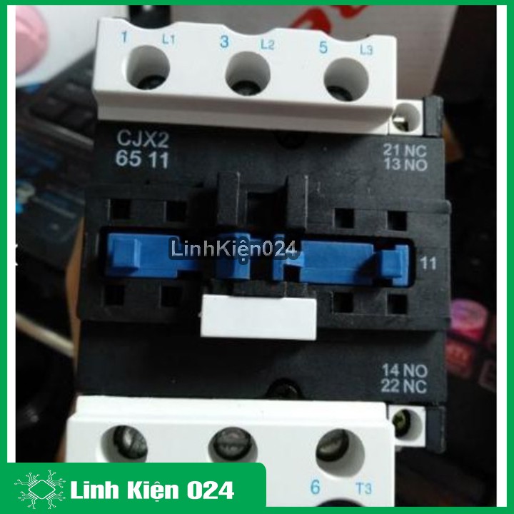 Khởi Động Từ Contactor CJX2-6511 380V-65A Vỏ Chống Cháy