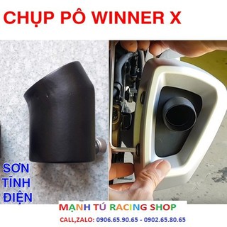 Chụp pô Winner X Sơn tĩnh điện 2020