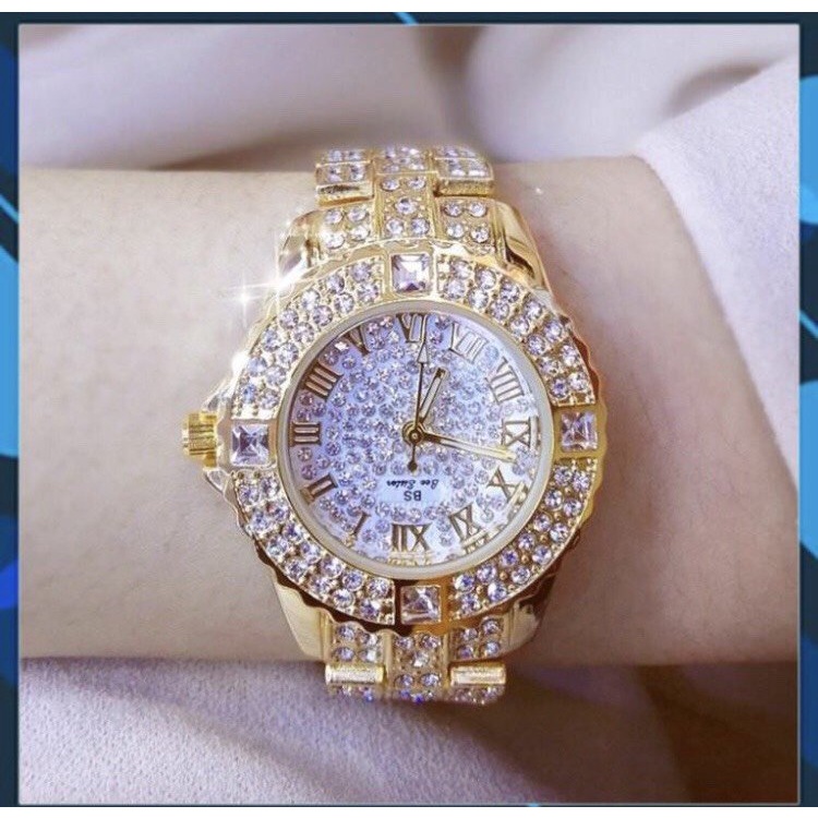 Đồng Hồ Nữ BS Sister Thời Trang Vỏ Kim Loại Đính Đá Cao Cấp | BigBuy360 - bigbuy360.vn