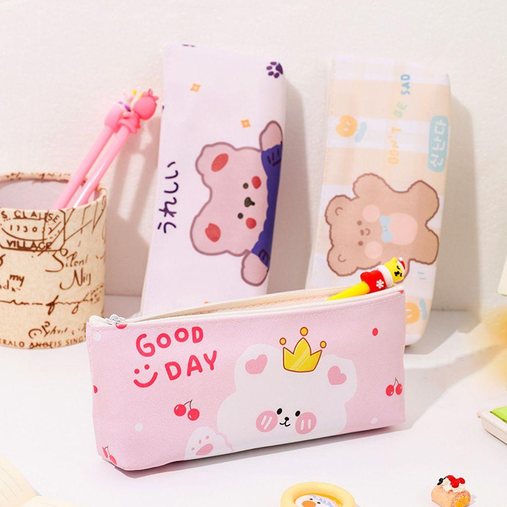 Bóp Viết Da PU Sức Chứa Lớn Tiện Dụng