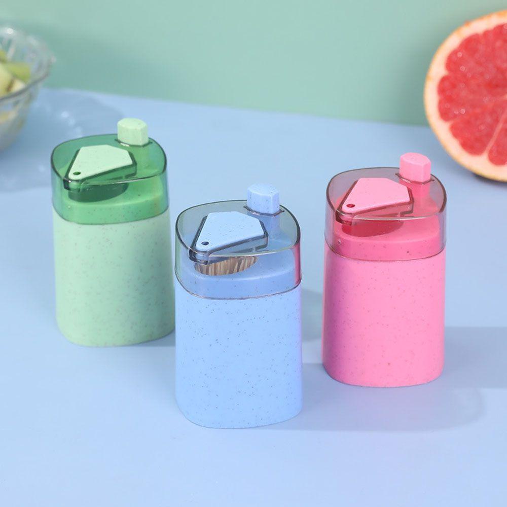 Hộp Đựng Tăm Bông Cotton Dạng Đẩy Để Bàn Cá Tính