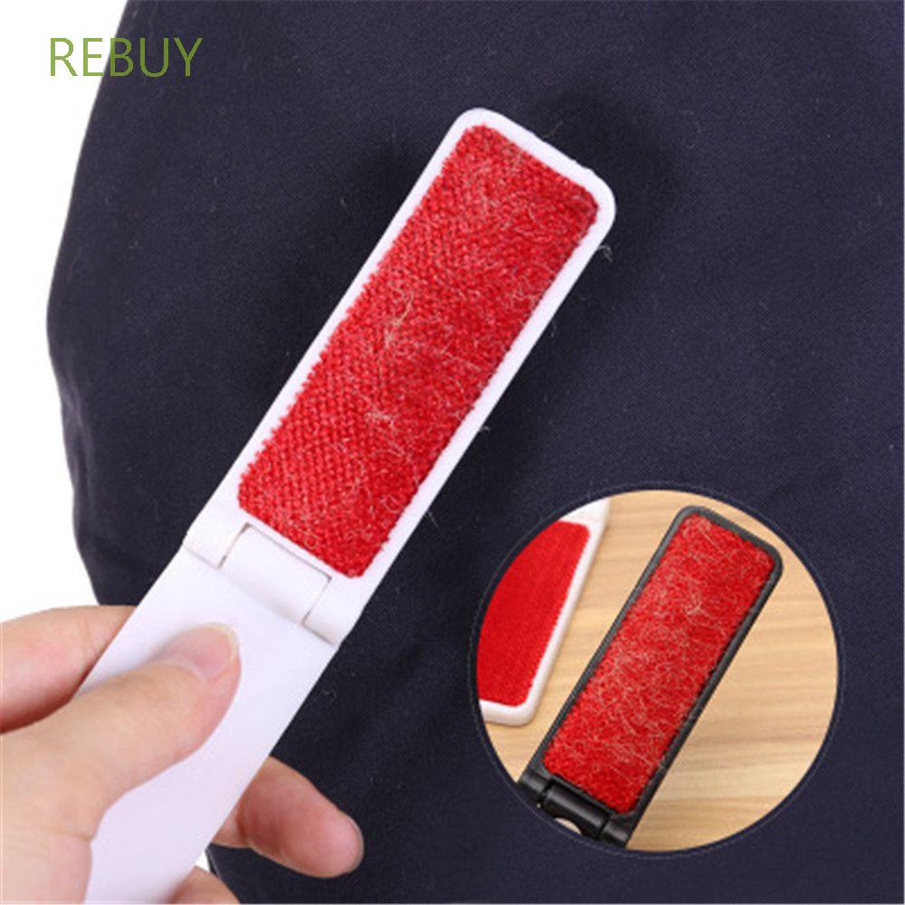 Bàn chải lấy lông cỡ nhỏ có thể xếp lại hút bụi tĩnh điện cho áo khoác