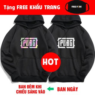 🔥HOT🔥 Mẫu áo Hoodie PUBG in phản quang 7 màu mới cực chất –Áo PUBG Mobile giá rẻ