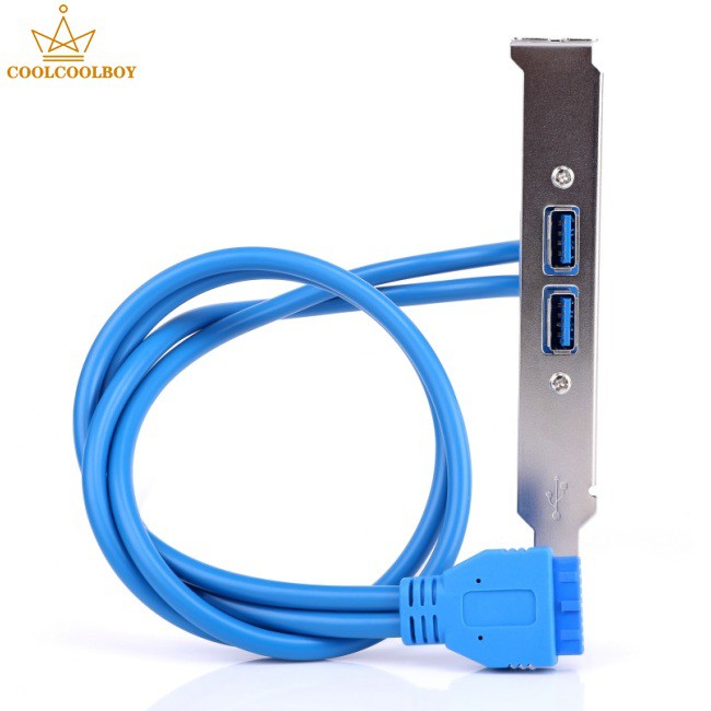 Dây Cáp Nối Dài 50cm 20 Pin Sang Usb 3.0 Tiện Dụng