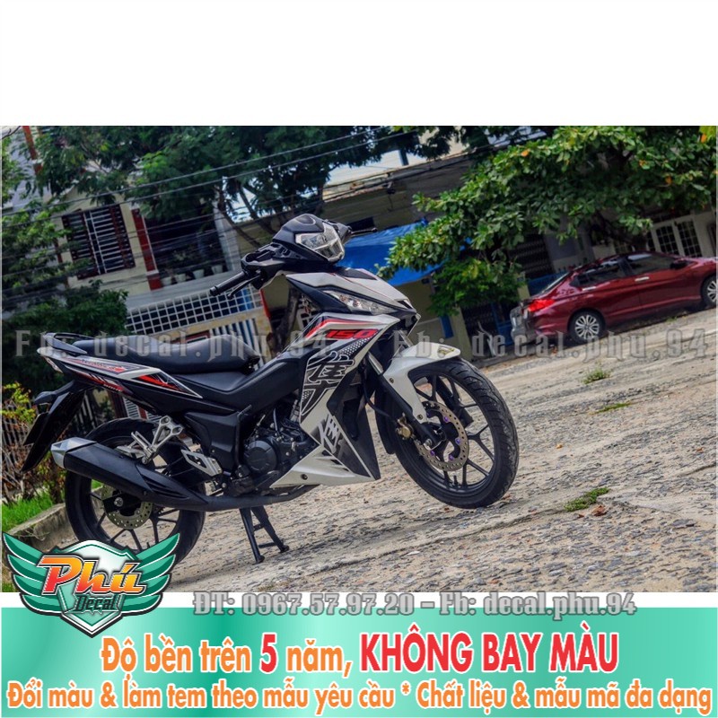 Tem rời Winner trắng đen hayabusa