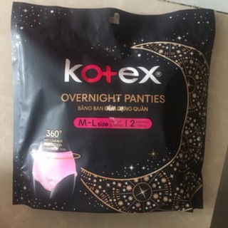 👱🏻‍♀️BĂNG BAN ĐÊM DẠNG QUẦN KOTEX🌸🌸