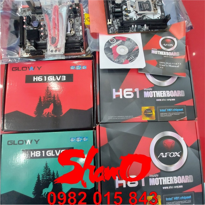 Main H61 | H81 |  Bo mạch chủ – Chính hãng – Bảo hành 2 năm