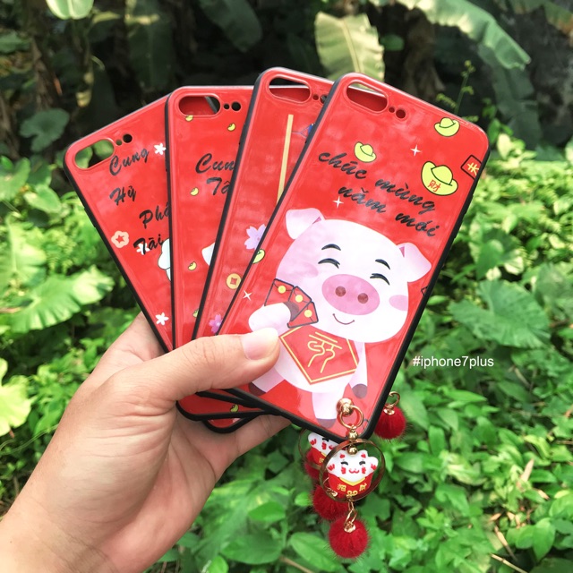 Ốp Heo Thần Tài Ốp Dẻo Ip5-XS Max May Mắn ( Tặng Kèm Chuông Thần Tài)