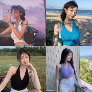 Áo nữ hở lưng buộc dây