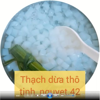 1KG THẠCH DỪA KHÔ (tặng hương dừa tùy chọn)