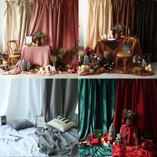Vải nền màu trơn hỗ trợ chụp ảnh chuyên nghiệp kích thước 120x100cm / 240x200cm