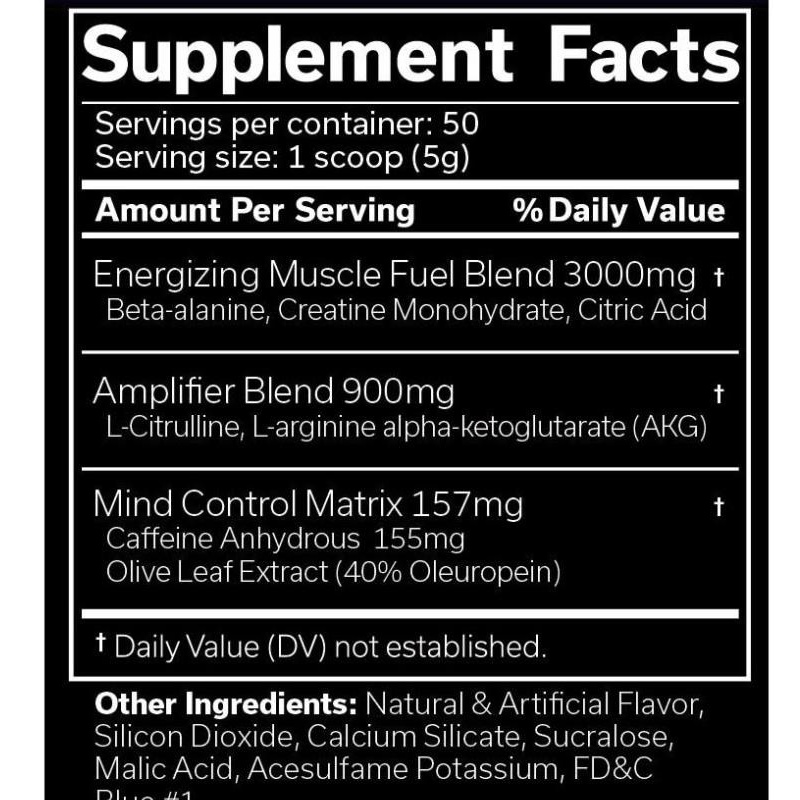 THE CURSE - TĂNG SỨC MẠNH PREWORKOUT SIÊU TIẾT KIỆM
