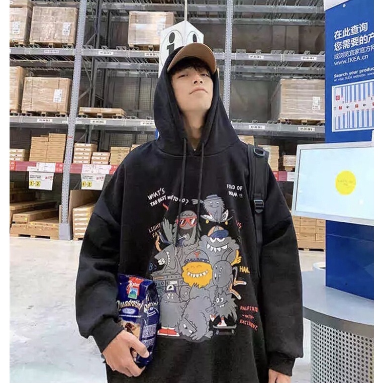 [Video + Out Fit] Áo Hoodie KAWS Effect, form đứng Unisex , Hoodie Hottrend 2020.TapHoaSonline