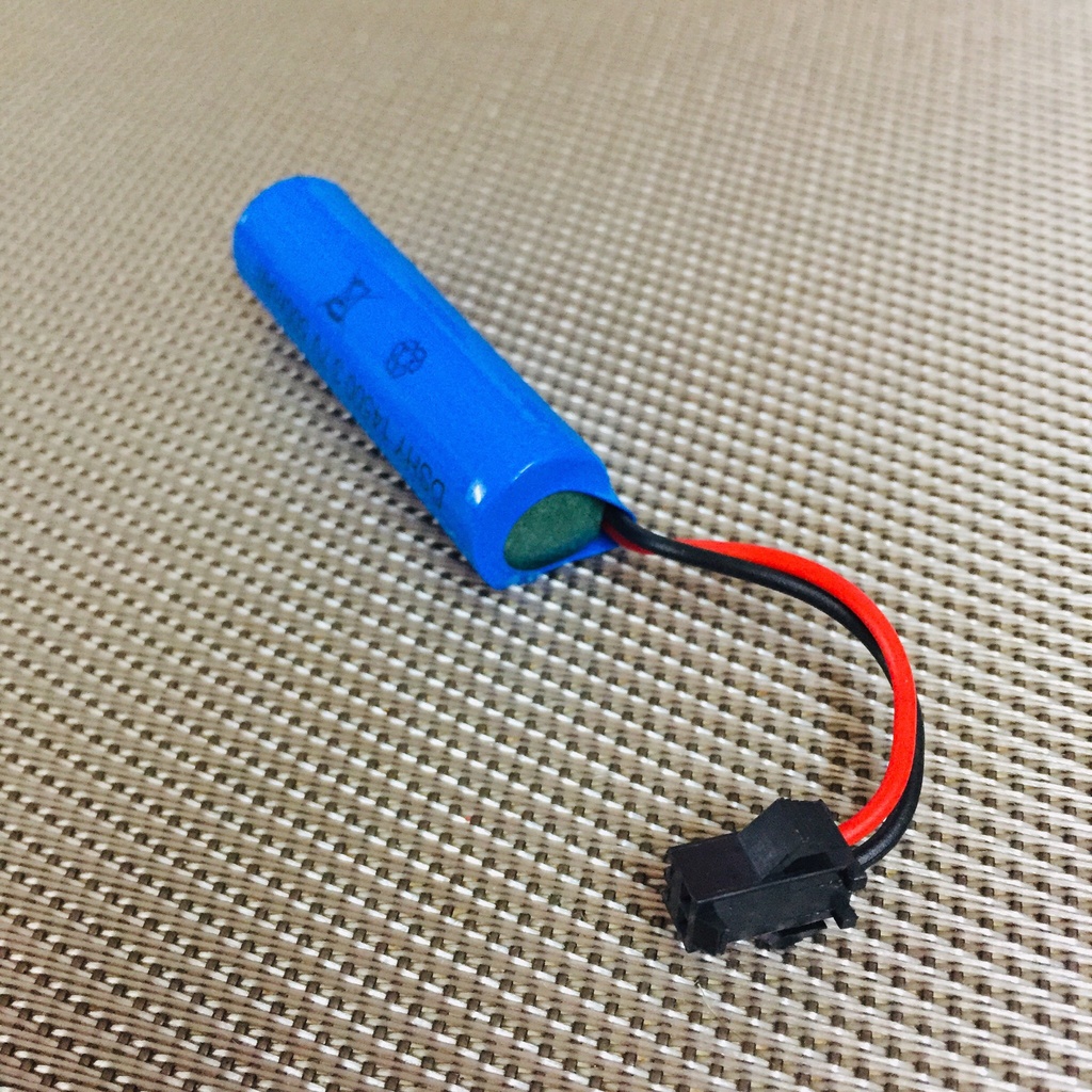 Pin sạc 14500 hình trụ 3.7V dung lượng 500mAh chân cắm Jack SM-2P