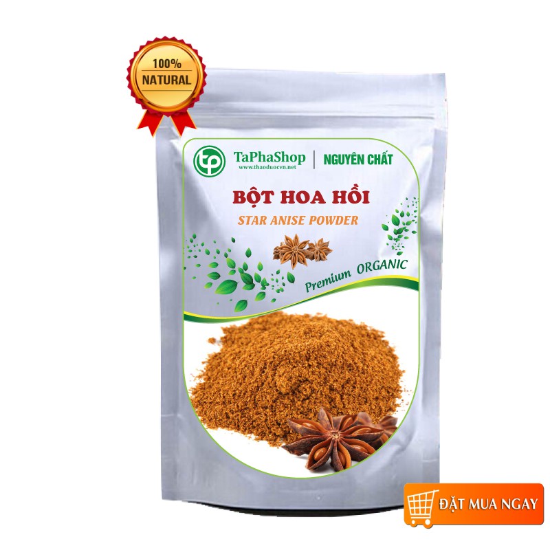 Bột hoa hồi nguyên chất 100g