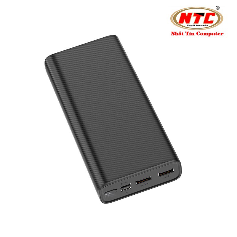 Pin sạc dự phòng Hoco J55A Neoteric 20000mAh 2 cổng input, 2 cổng output max 2A - Hãng phân phối chính thức