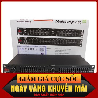 Đầu lọc xì Equalizer DBX 215 lọc am karaoke gia gie