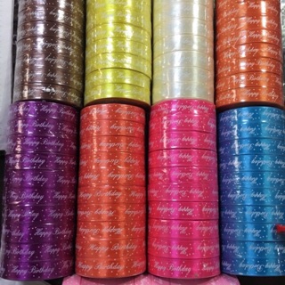 Ruy băng lụa in chữ ,2cm,2.5cm(1 cuộn)