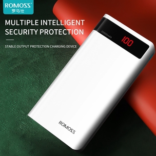 Sạc dự phòng Romoss pin Polymer cho iPhone Android 20000mAh
