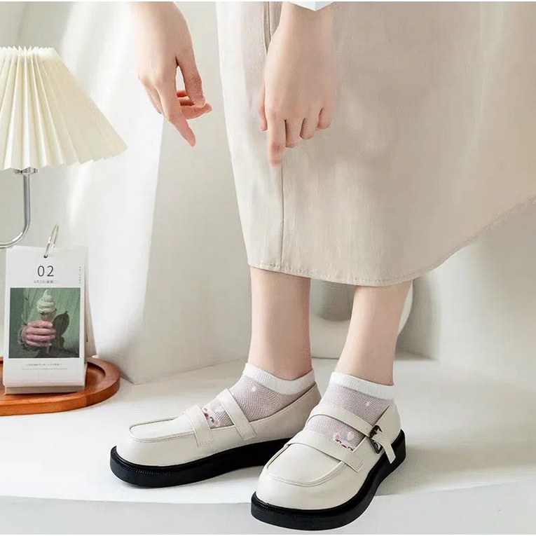 Set 5 Đôi Tất Nữ Hàn Quốc Họa Tiết Đáng Yêu Vớ Ngắn Cổ Nữ Hàn Quốc Nhiều Kiểu Dáng Lựa Chọn