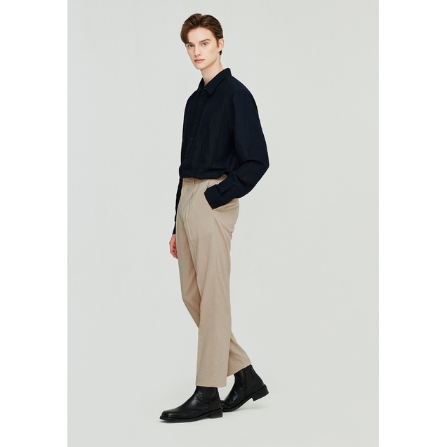 Quần âu The Kint Company - TUPT 52220 có ly form slim slack vải siêu nhẹ thoáng
