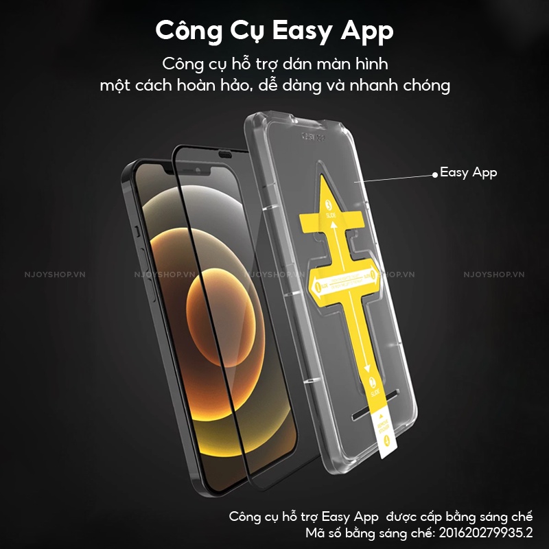 Kính Cường Lực Zifriend Thincrystal Khung Dán Tự Động Cao Cấp Dành Cho Ip 13 Pro Max 12 Pro Max 11 Pro Max X Xs Max