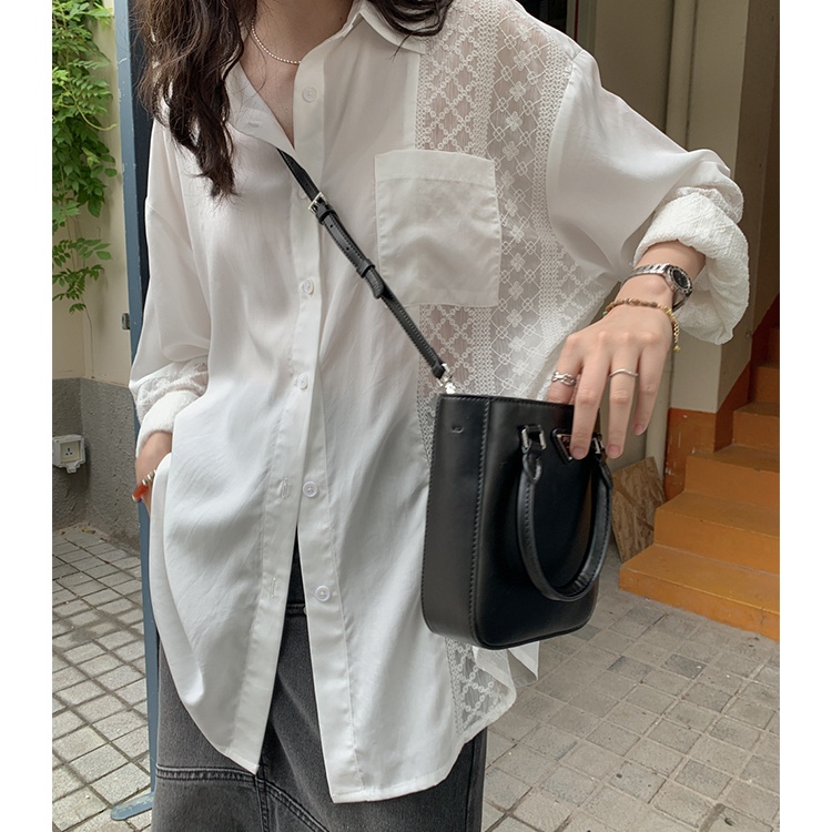 Áo Kiểu Tay Dài Dáng Rộng Chống Nắng Thời Trang Mùa Hè Cho Nữ