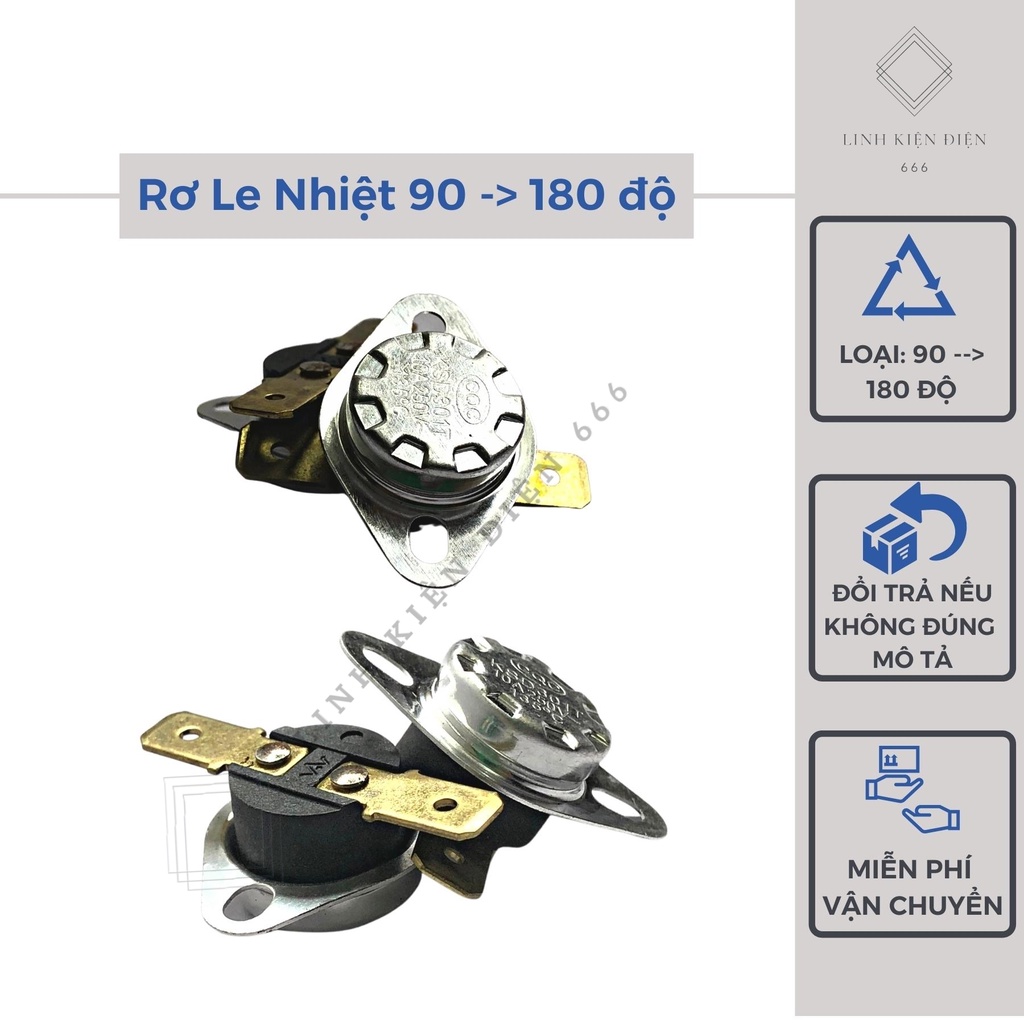 Rơ Le Nhiệt Ấm Siêu Tốc Role Nhiệt Role Nhiệt Cảm Biến Nhiệt Độ