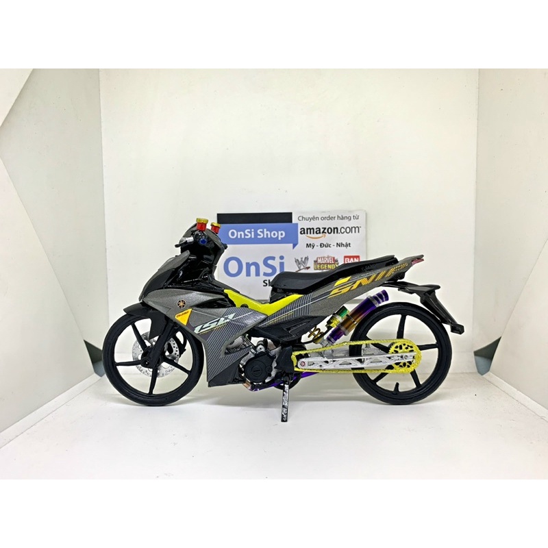 MÔ HÌNH XE EXCITER 150, y15zr, SNIPER 150 tỉ lệ 1/12