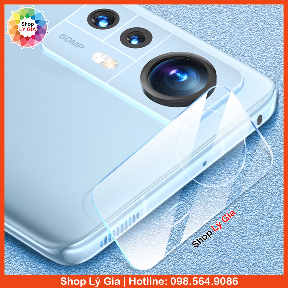 Kính cường lực bảo vệ camera cho Xiaomi Mi 12 Pro / Mi 12X / Mi 12