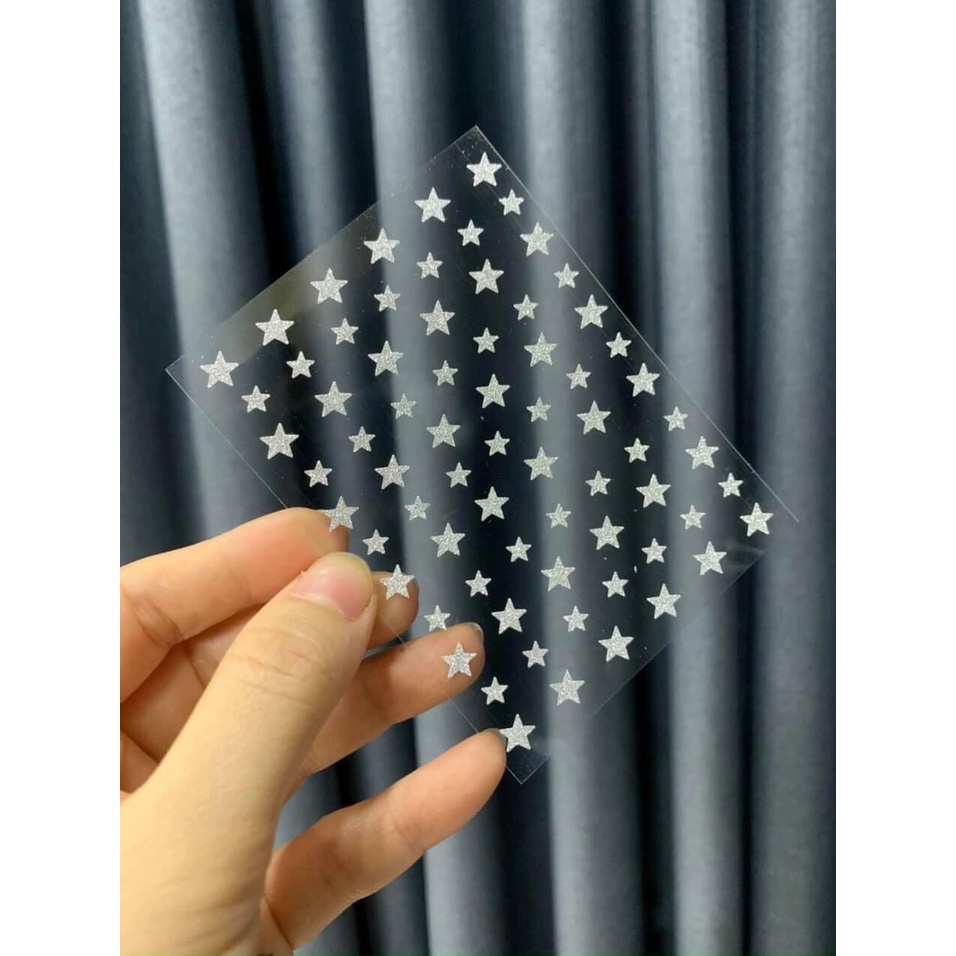 miếng dán móng tay nail, Hình dán sticker Flash